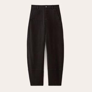 COPY - Everlane Barrel Pant Black Cotton Sz 4